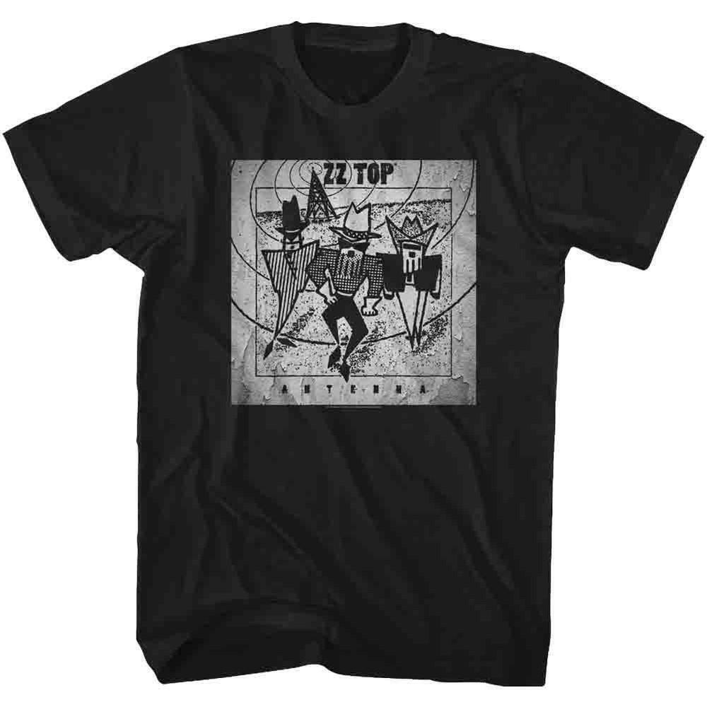 Top Antenna Black Adult T Shirt